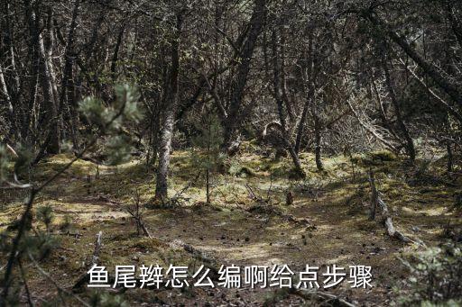 魚尾辮怎么編啊給點步驟