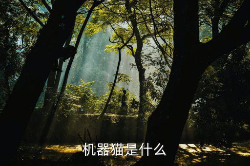 機械貓，機器貓是什么
