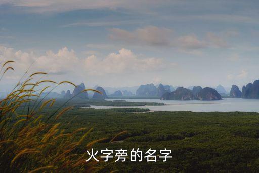 火字旁的字取名男孩，火字旁男孩名字大全