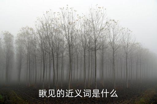 瞅見，瞅見的讀音