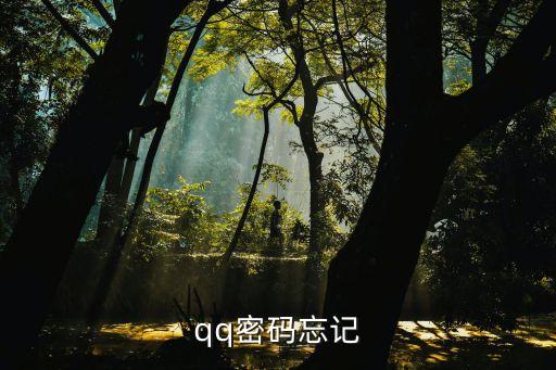 qq密碼忘記