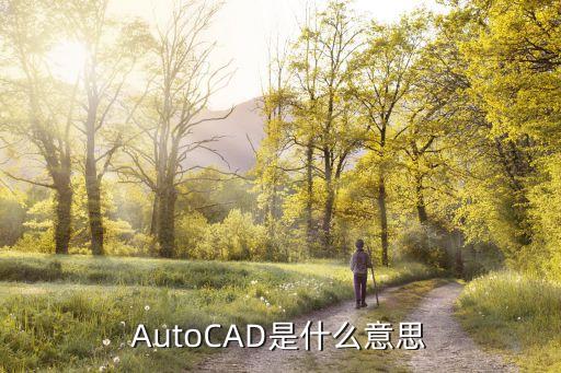 aotocad，autocad是什么