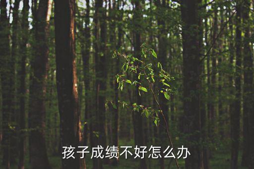 孩子成績不好怎么辦