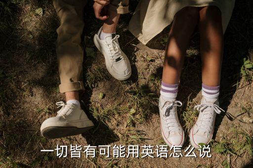一切皆有可能英文，一切皆有可能 用英文怎么說