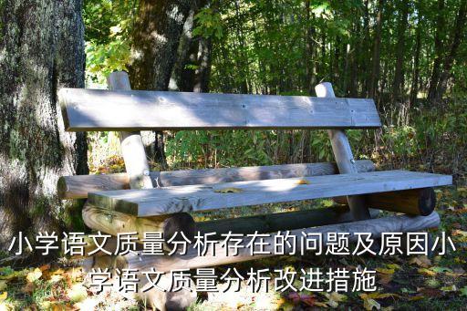 語(yǔ)文質(zhì)量分析，語(yǔ)文質(zhì)量分析