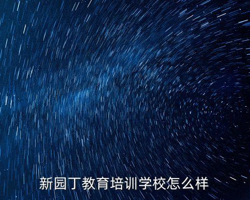 園丁教育，上海園丁家教好不好