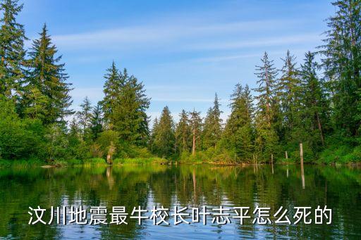 汶川地震最牛校長葉志平怎么死的