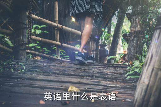 英語中的表語，英語里什么是表語