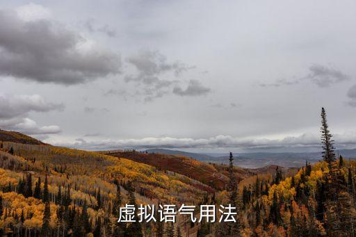 虛擬語氣的用法，虛擬語氣的用法有哪些全的