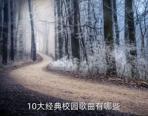 十大經(jīng)典歌曲，10大經(jīng)典校園歌曲有哪些
