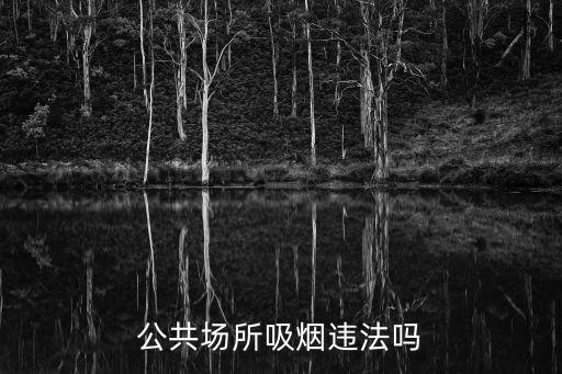 公共場所吸煙，公共場所吸煙違法嗎