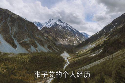 張子艾，張子艾的個人經歷